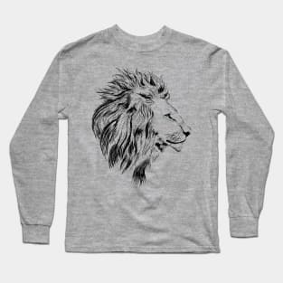 Lion Head Long Sleeve T-Shirt